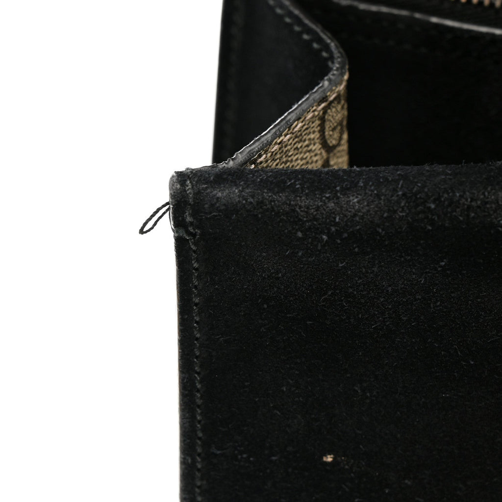 Gucci GG Supreme Monogram Medium Dionysus Shoulder Bag Black