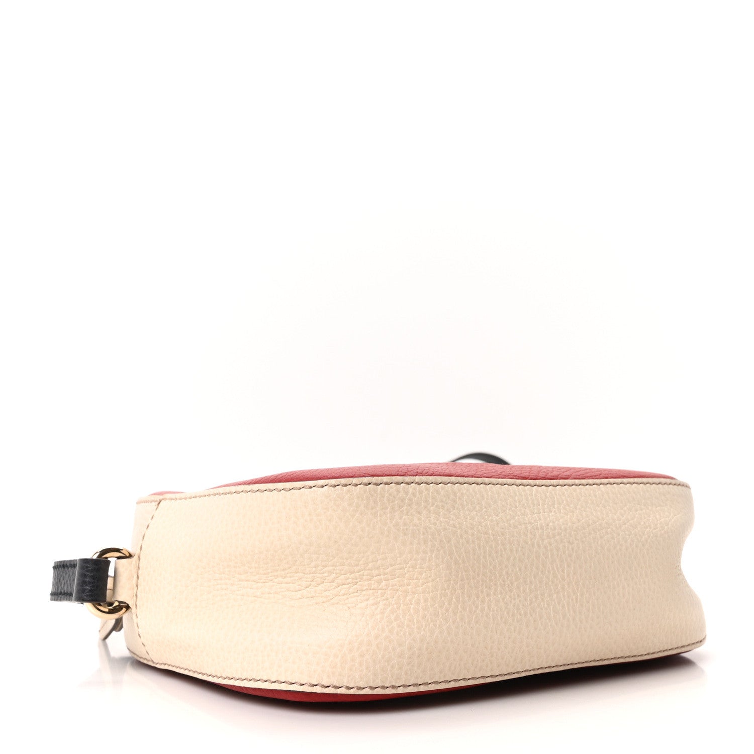 Gucci Dollar Calfskin Small Soho Disco Bag Hibiscus Red Mystic White Blue