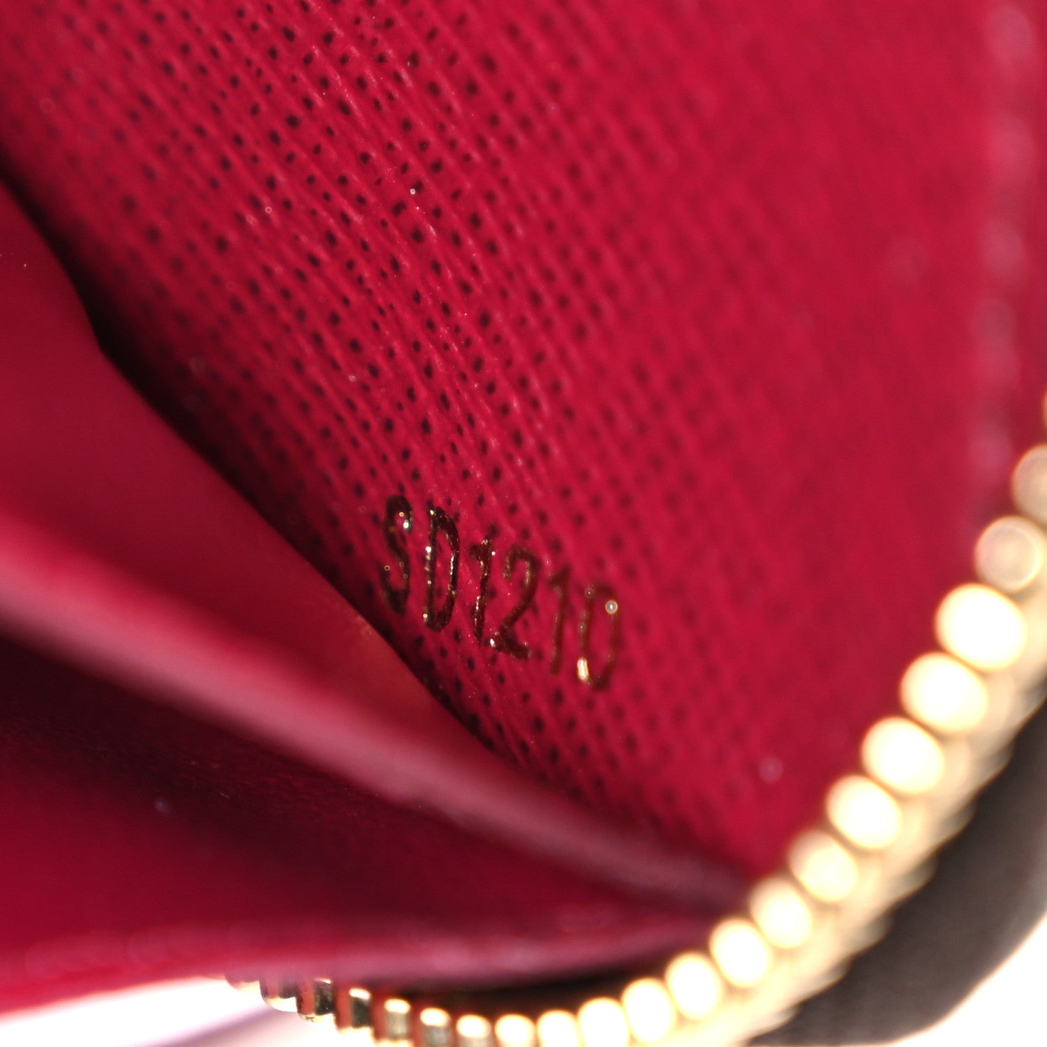 Louis Vuitton Monogram Clemence Wallet Fuchsia