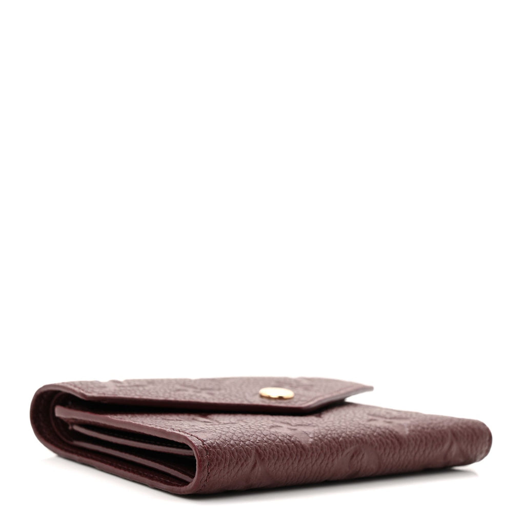 Louis Vuitton Empreinte Victorine Wallet Wine