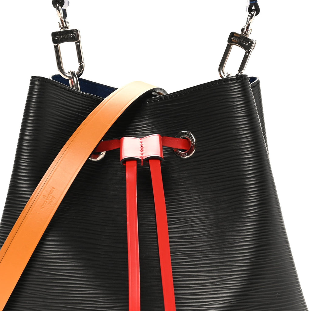 Louis Vuitton Epi Neonoe BB Black Safran