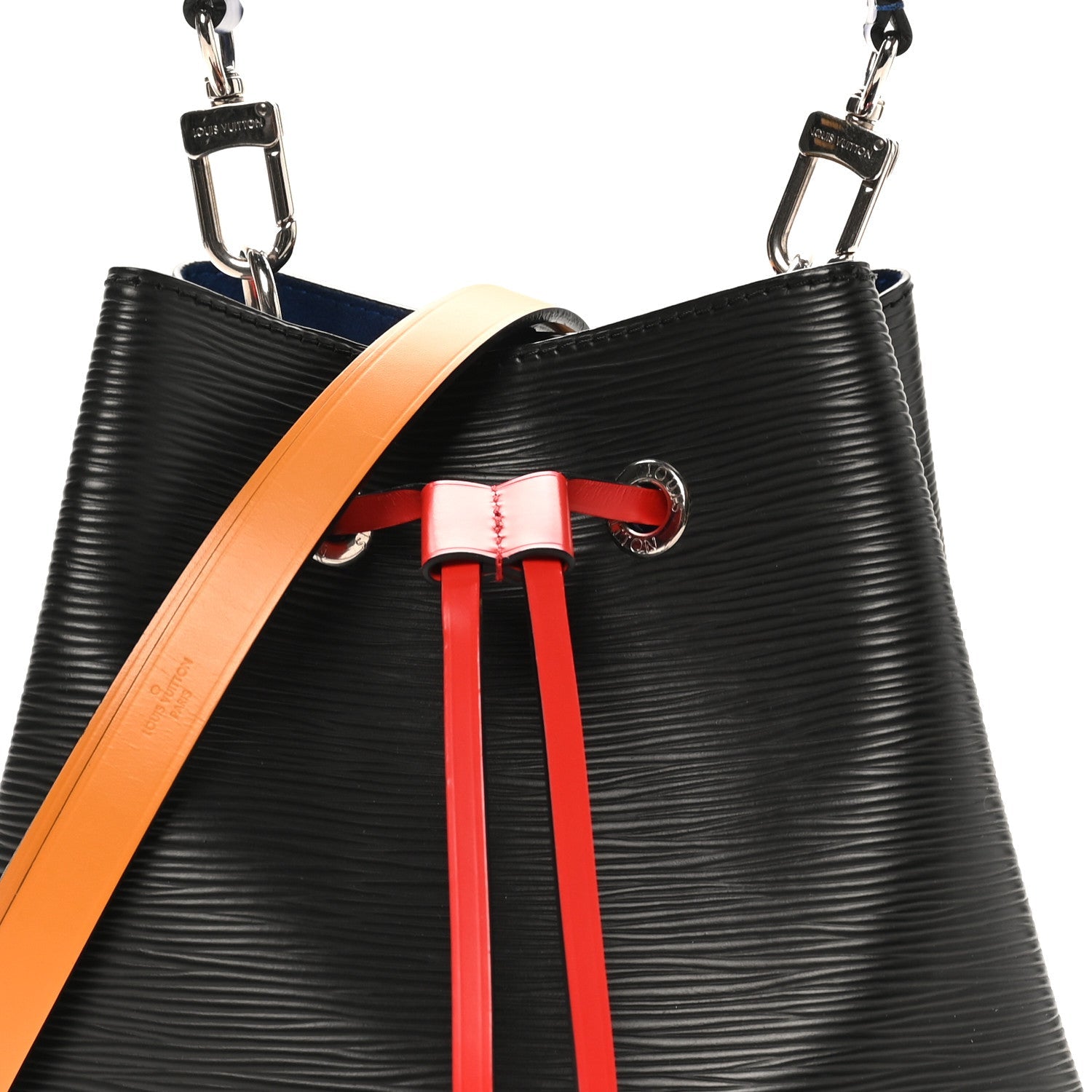 Louis Vuitton Epi Neonoe BB Black Safran