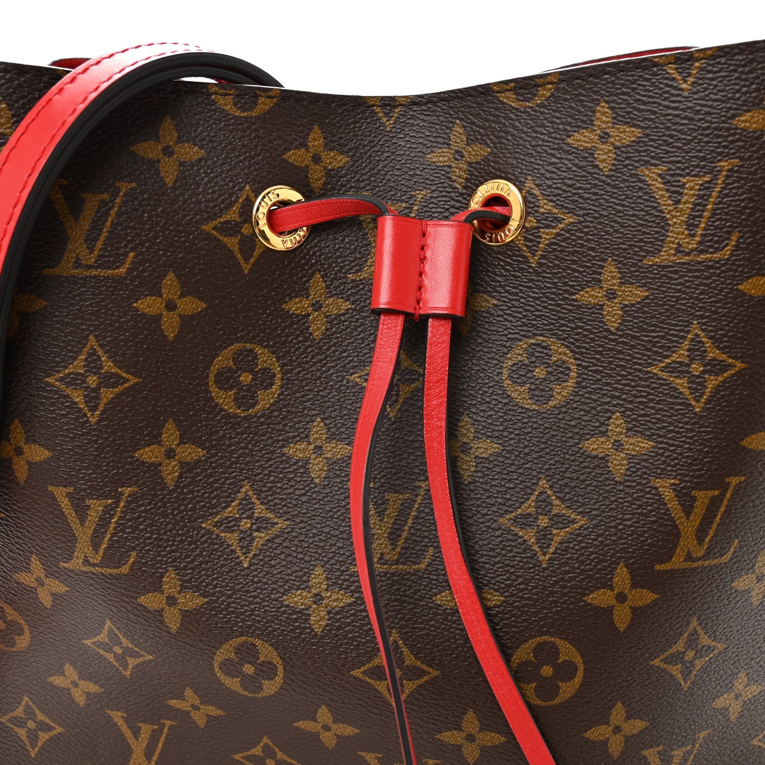 Louis Vuitton Monogram Neonoe MM Coquelicot