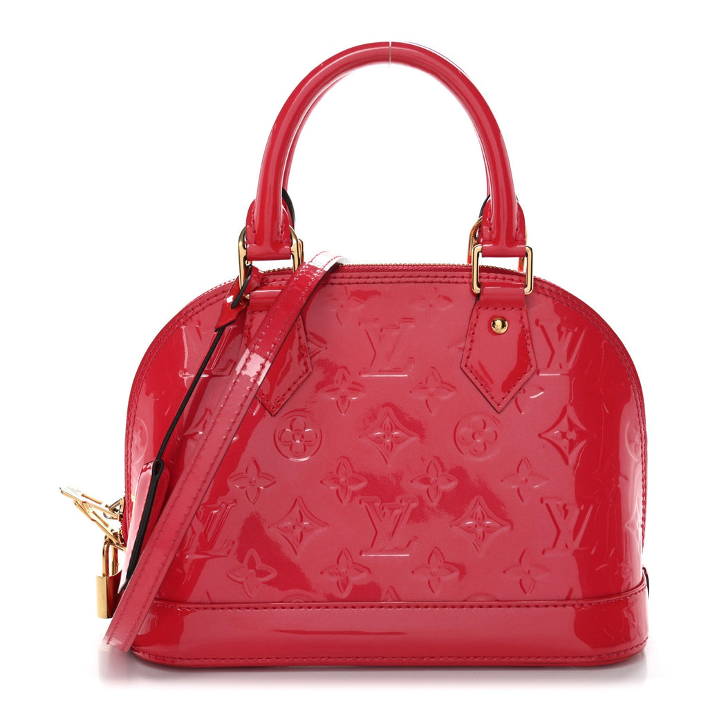 Louis Vuitton Vernis Alma BB Rose Indien