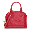Louis Vuitton Vernis Alma BB Rose Indien