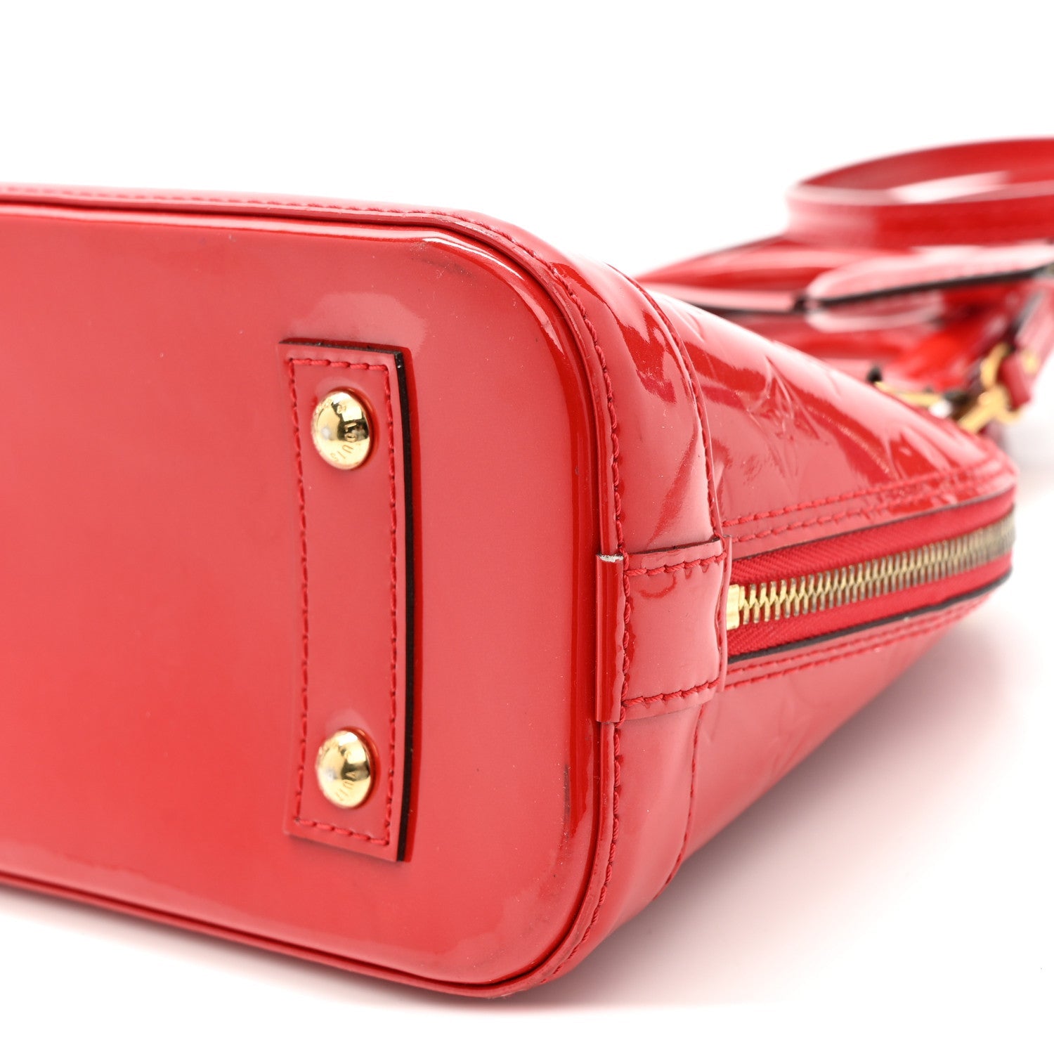Louis Vuitton Vernis Alma BB Cherry