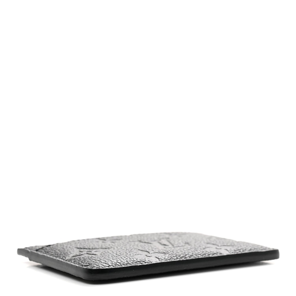 Louis Vuitton Empreinte Card Holder Black