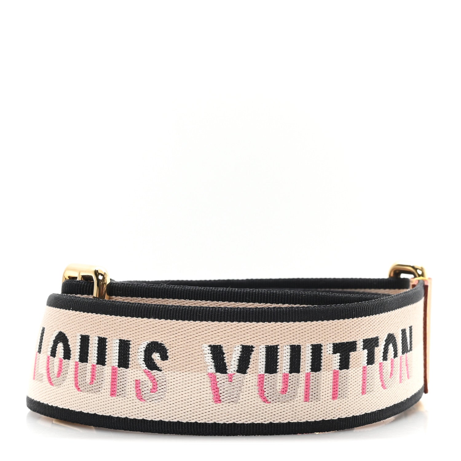 Louis Vuitton Jacquard Speedy Bandouliere 20 Shoulder Strap Black