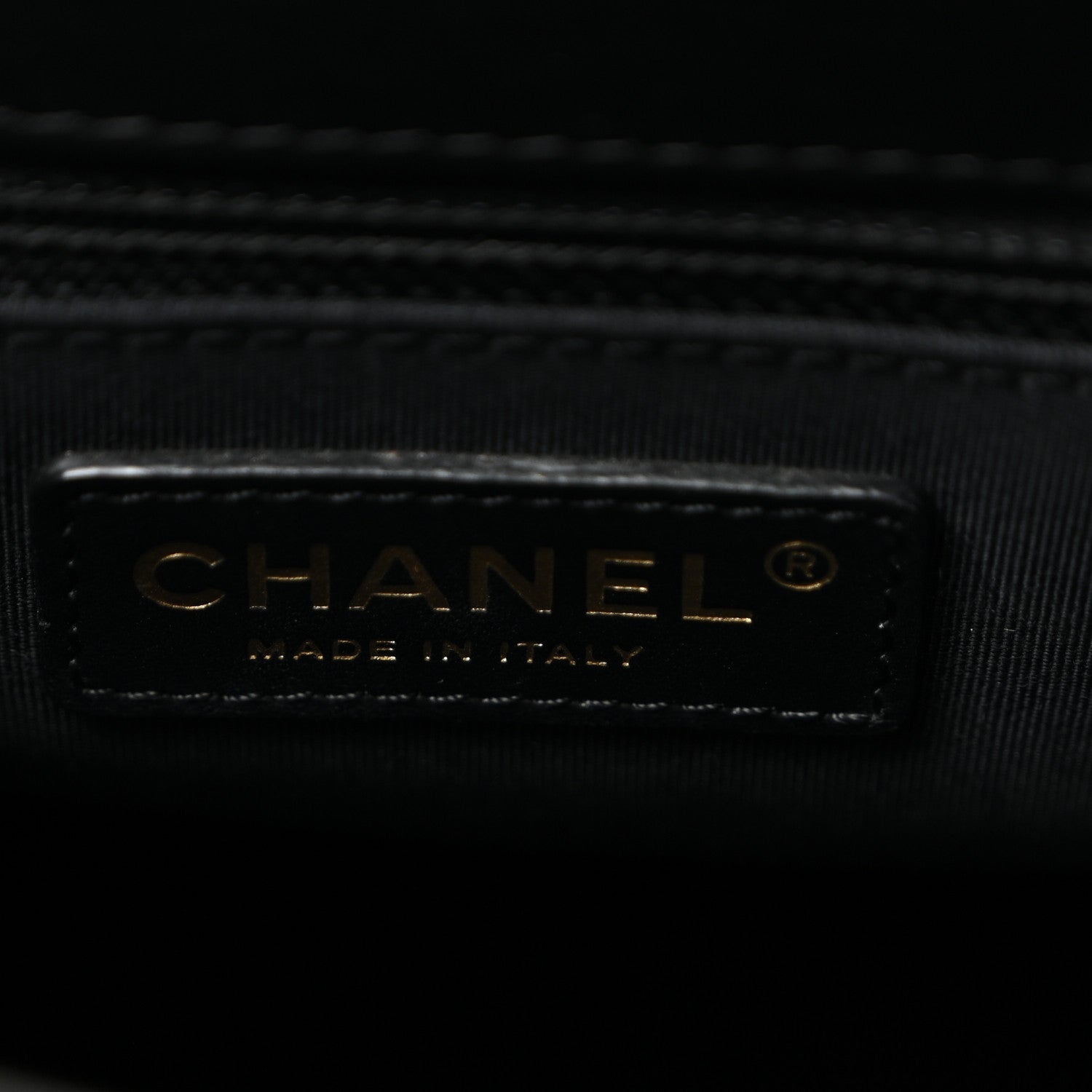 Chanel Aged Calfskin Small Charms Shopping Bag Black