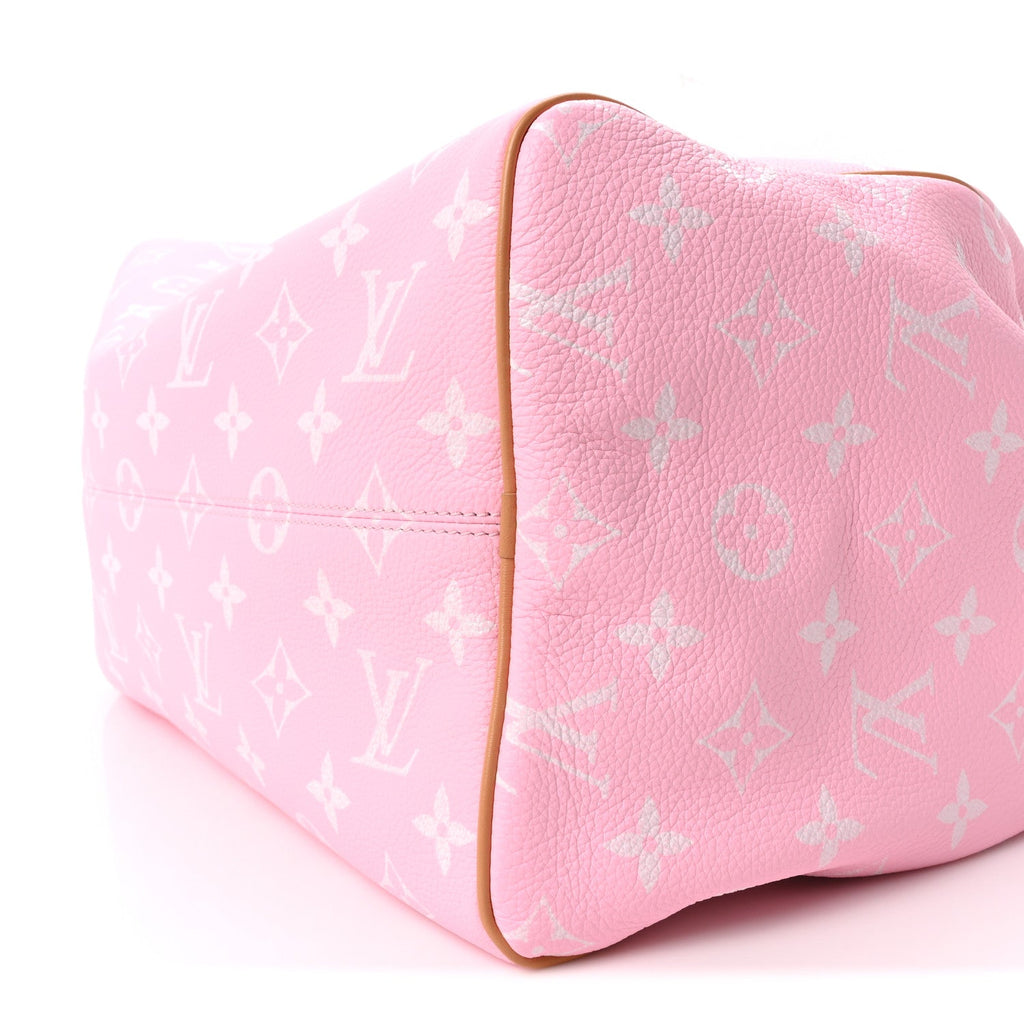 Louis Vuitton Calfskin Monogram Speedy P9 Bandouliere 40 Candy