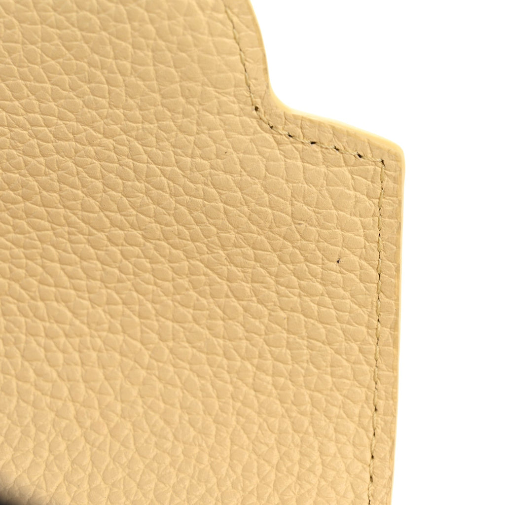 Louis Vuitton Taurillon Snakeskin Mini Capucines Banane