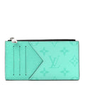Louis Vuitton Taigarama Coin Card Holder Miami Green