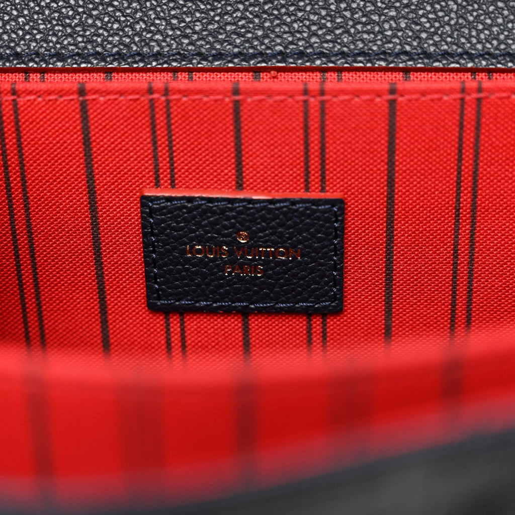 Louis Vuitton Empreinte Pochette Metis Marine Rouge