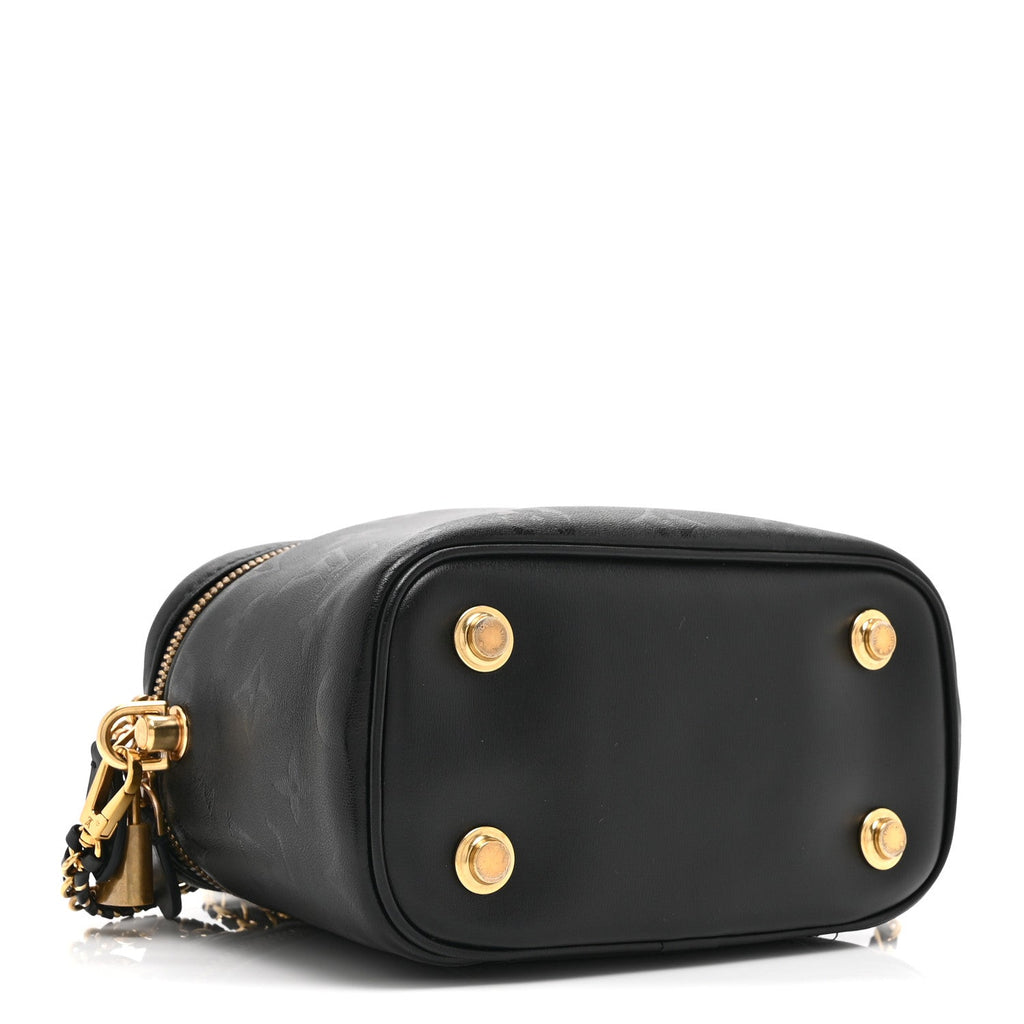 Louis Vuitton Monogram Ink Vanity PM Black