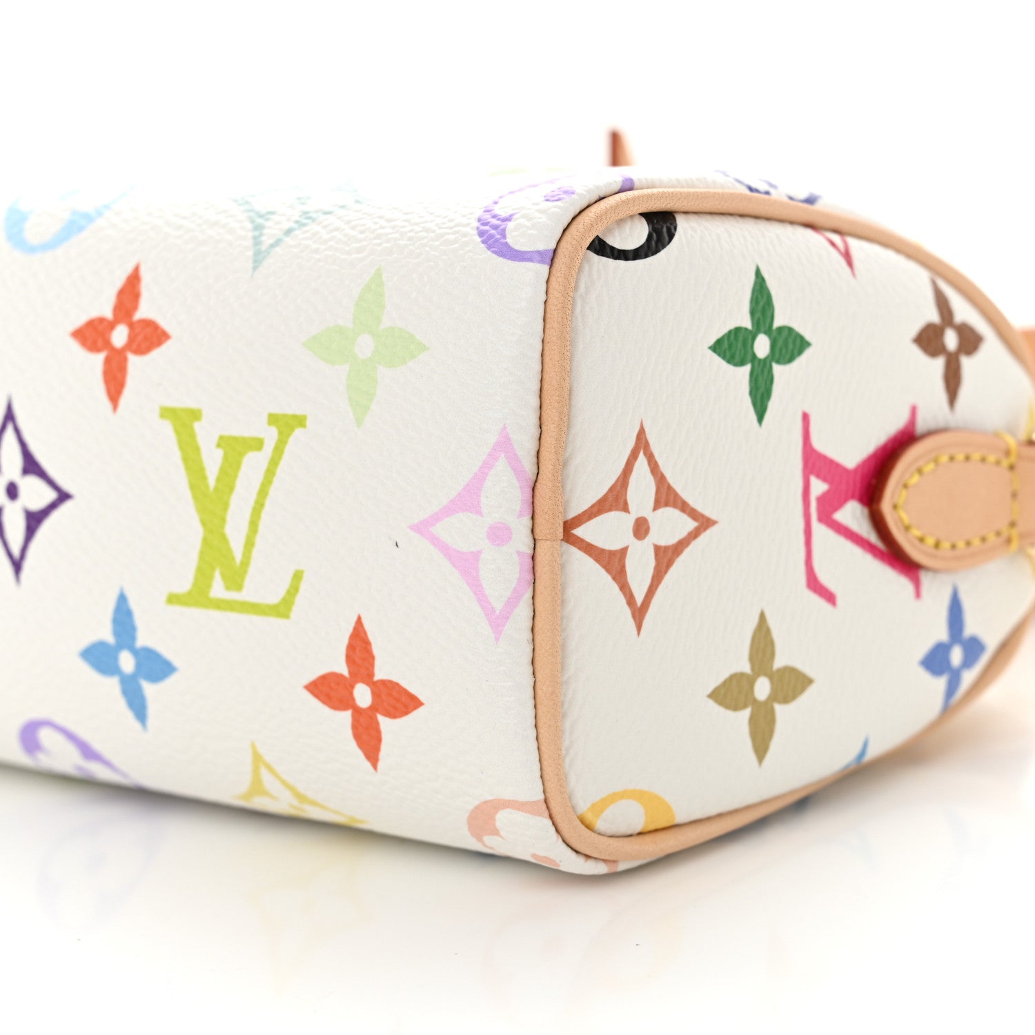 Louis Vuitton LV X TM Monogram Multicolor Nano Speedy White