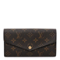Louis Vuitton Monogram Sarah Wallet NM Fuchsia