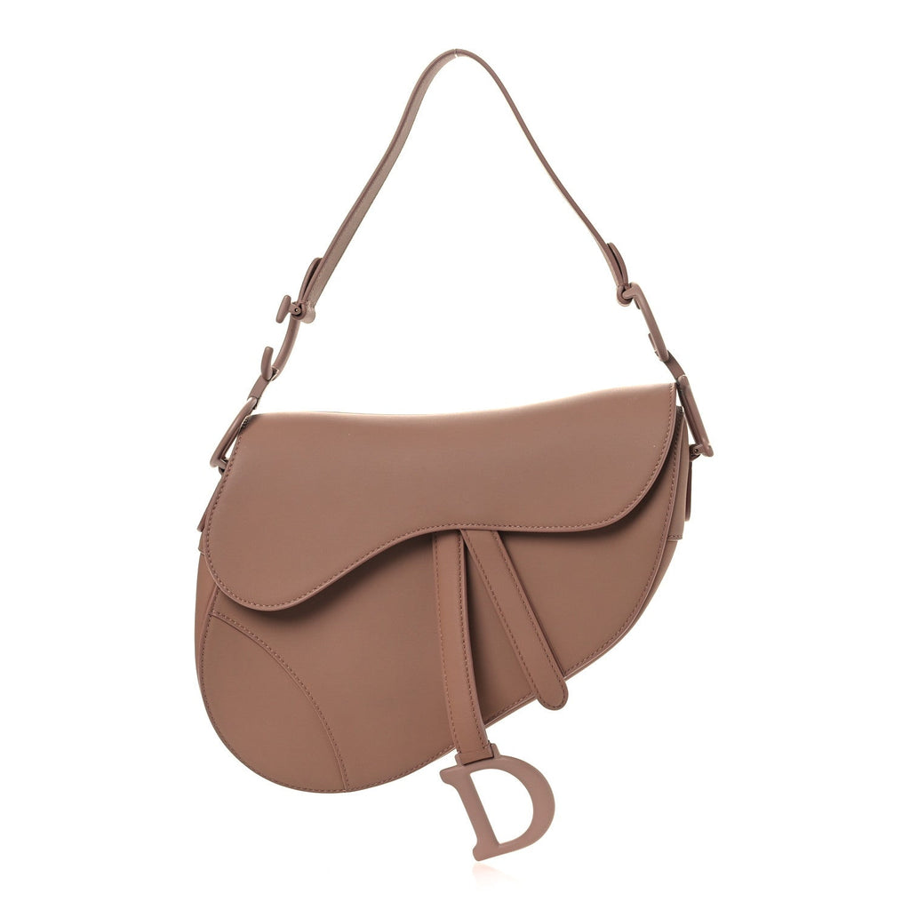 Christian Dior Ultra Matte Calfskin Saddle Bag Fard