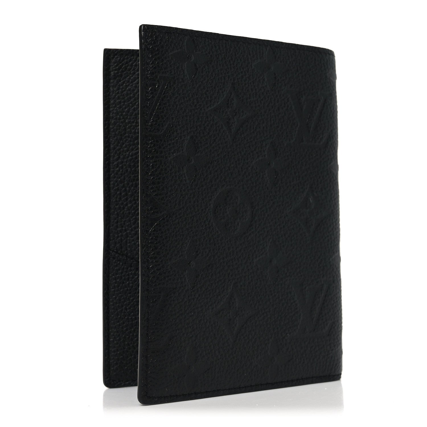 Louis Vuitton Empreinte Monogram Passport Cover Black
