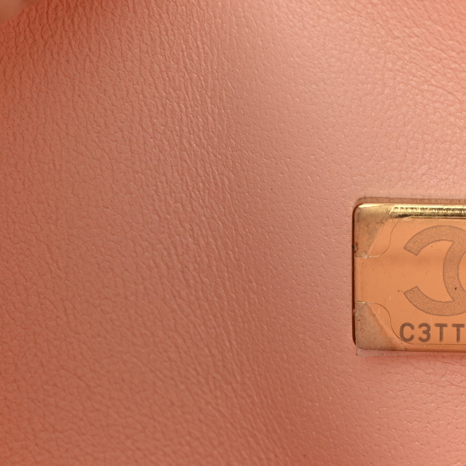 Chanel Lambskin Quilted Small Double Flap Light Orange