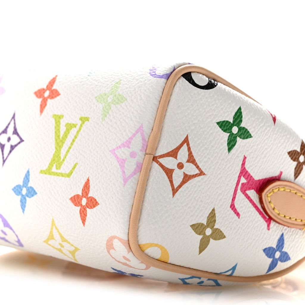 Louis Vuitton LV X TM Monogram Multicolor Nano Speedy White