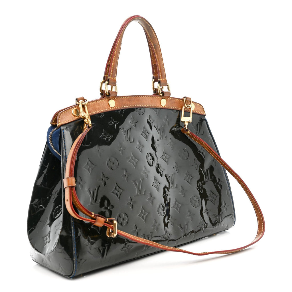 Louis Vuitton Vernis Brea MM Grand Blue