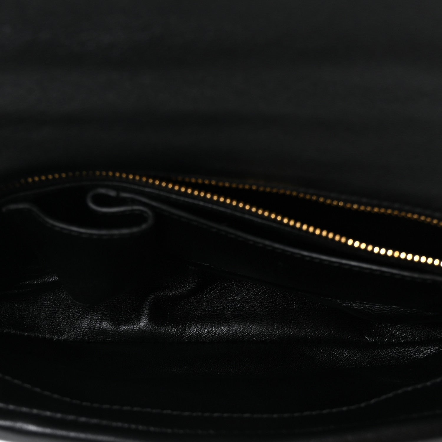 Gucci Lambskin Mini GG Milano Top Handle Shoulder Bag Black