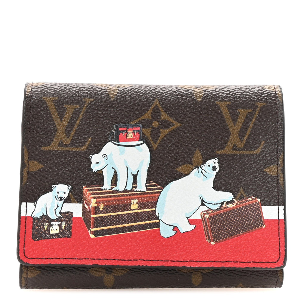 Louis Vuitton Monogram 2017 Christmas Animation Victorine Wallet