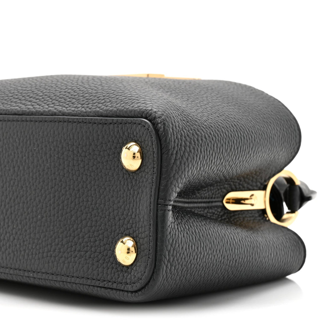 Louis Vuitton LV X TM Taurillon BB Capucines Black
