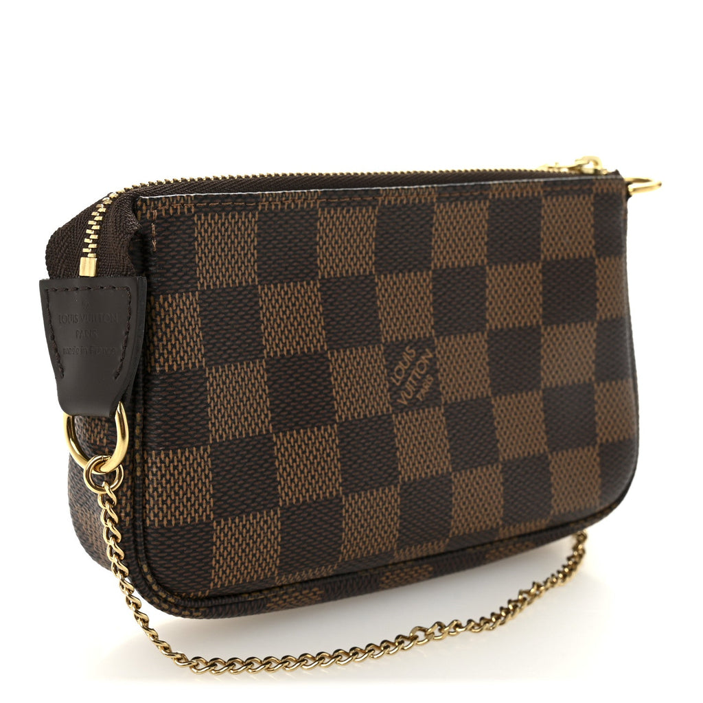 Louis Vuitton Damier Ebene Mini Pochette Accessories