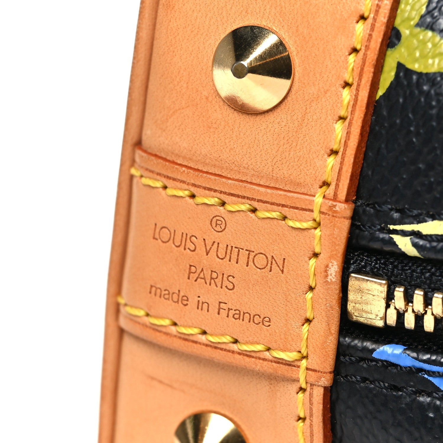 Louis Vuitton Monogram Multicolor Alma PM Black