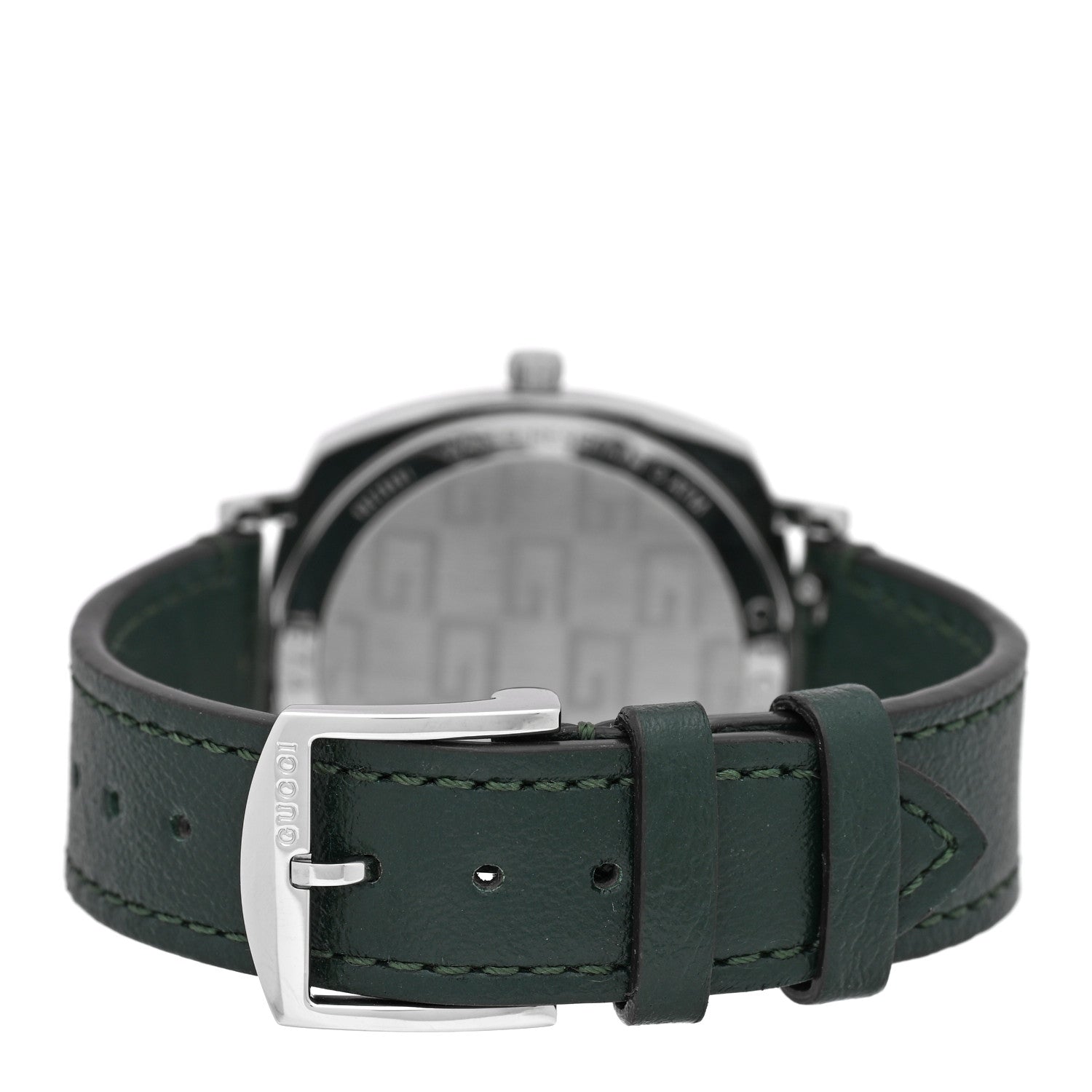 Gucci Stainless Steel Calfskin 35mm Grip Quartz Watch Green