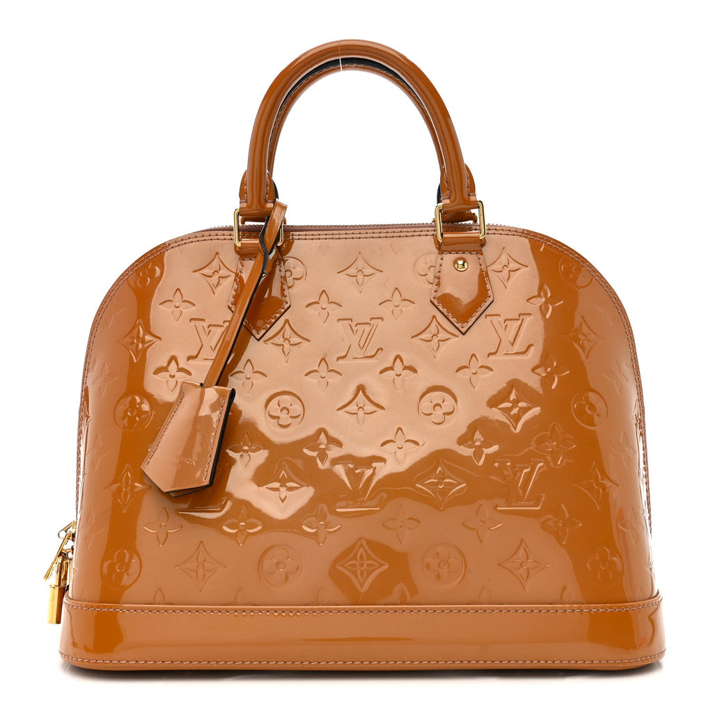 Louis Vuitton Vernis Alma PM Rose Velours