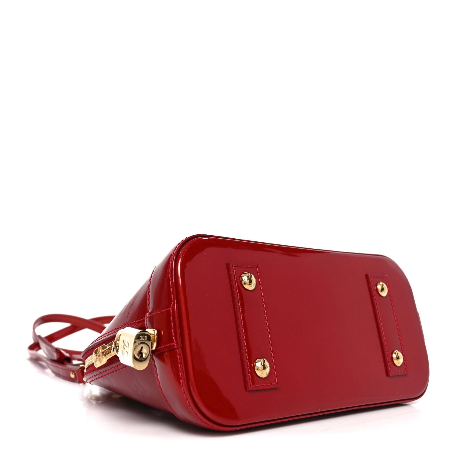 Louis Vuitton Vernis Alma BB Rose Indien