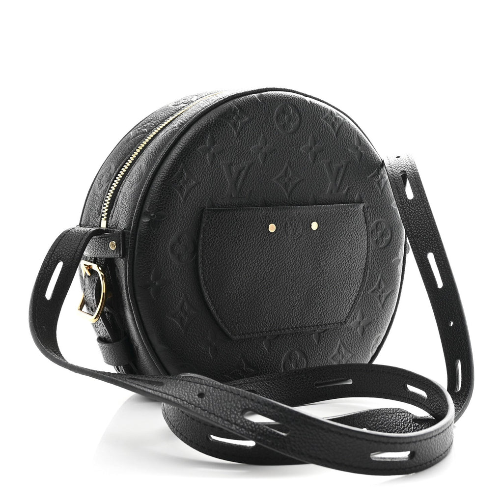 Louis Vuitton Empreinte Boite Chapeau Souple MM Black