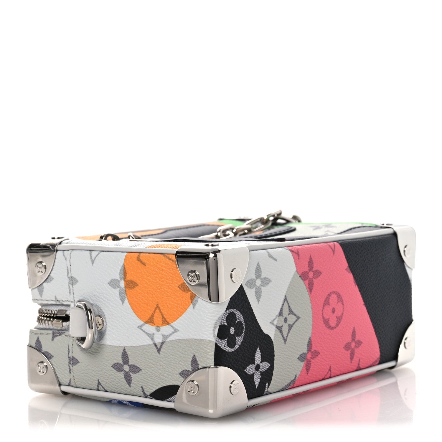 Louis Vuitton Monogram Patchwork Mini Soft Trunk Multicolor