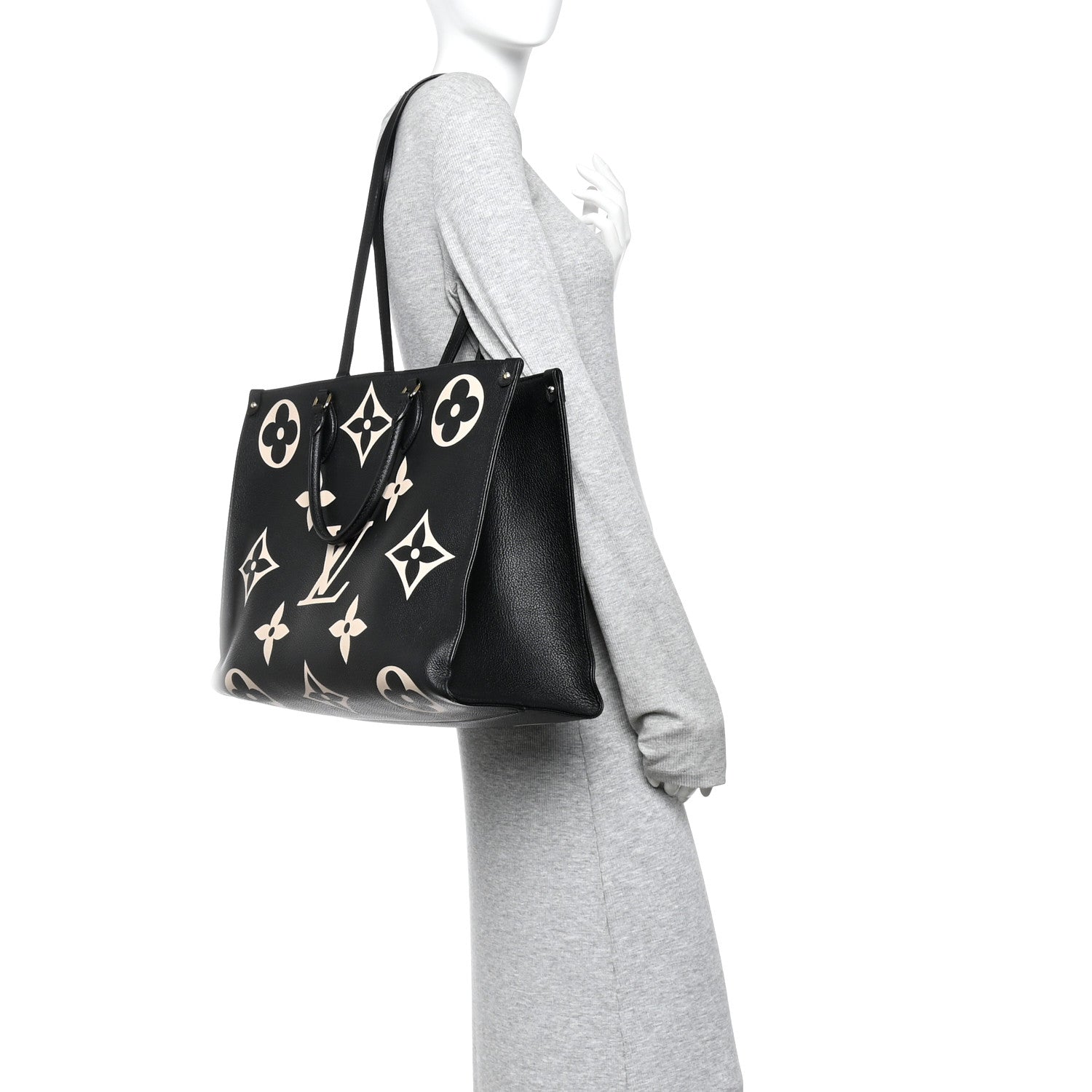 Louis Vuitton Empreinte Monogram Giant Onthego GM Black Beige
