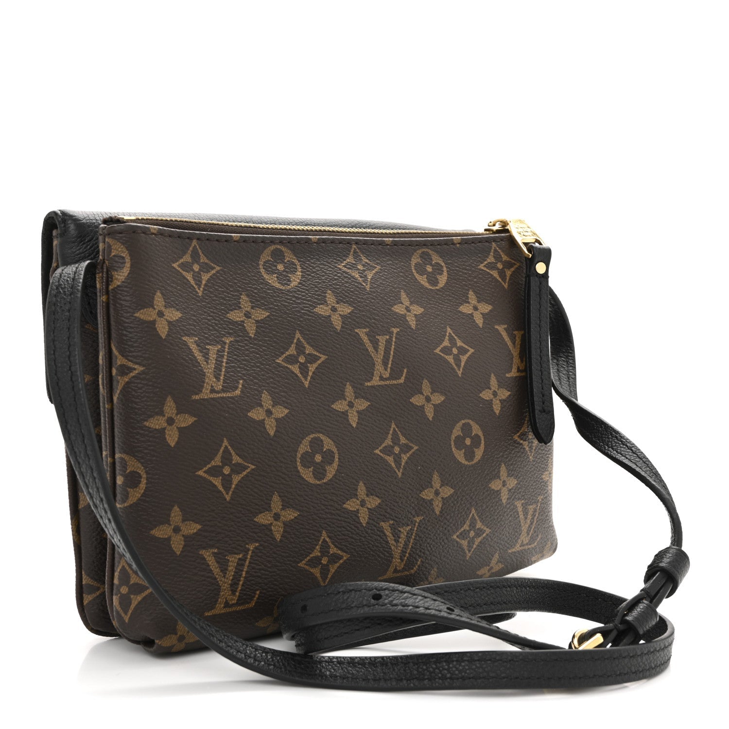 Louis Vuitton Monogram Twice Pochette Black