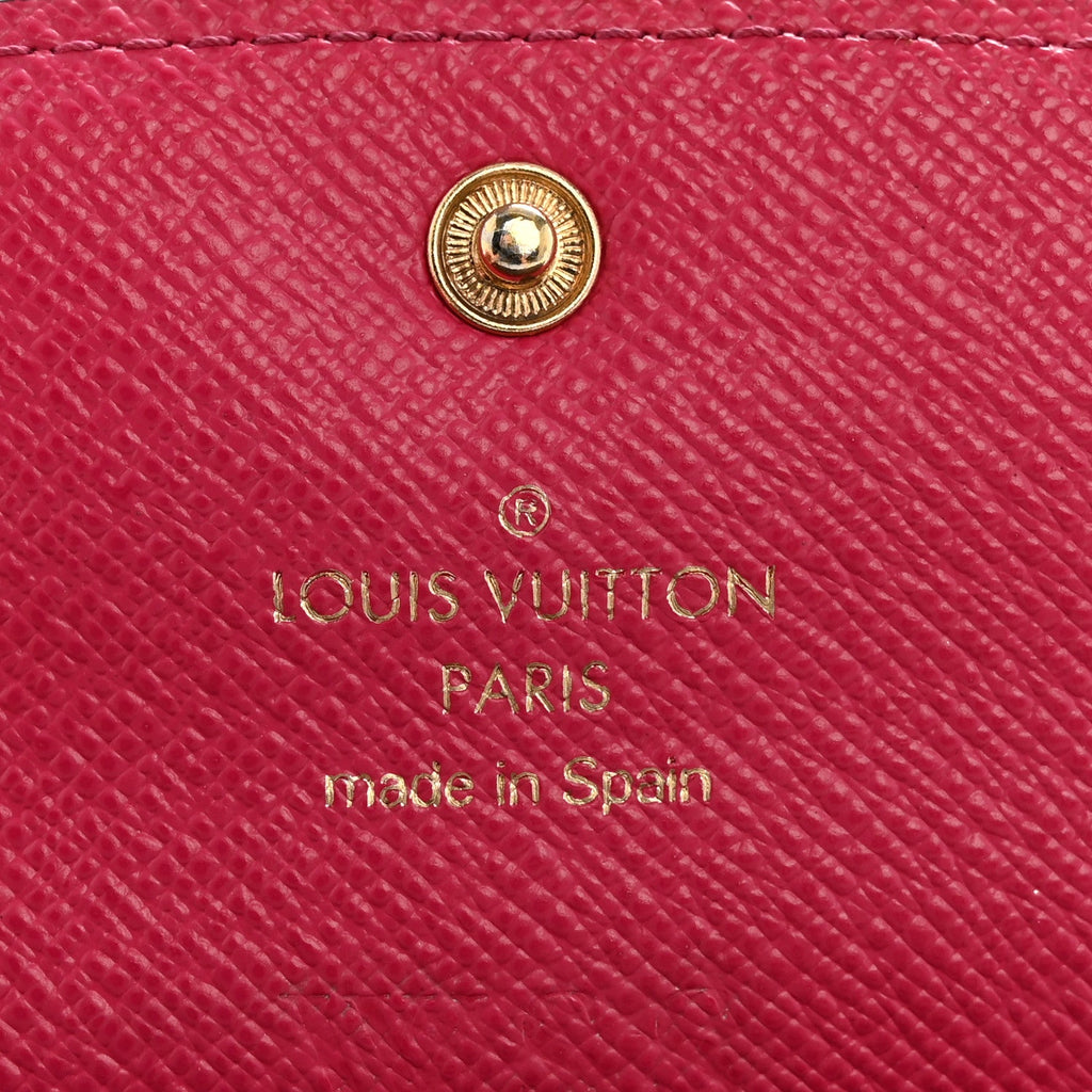 Louis Vuitton Monogram Emilie Wallet Fuchsia