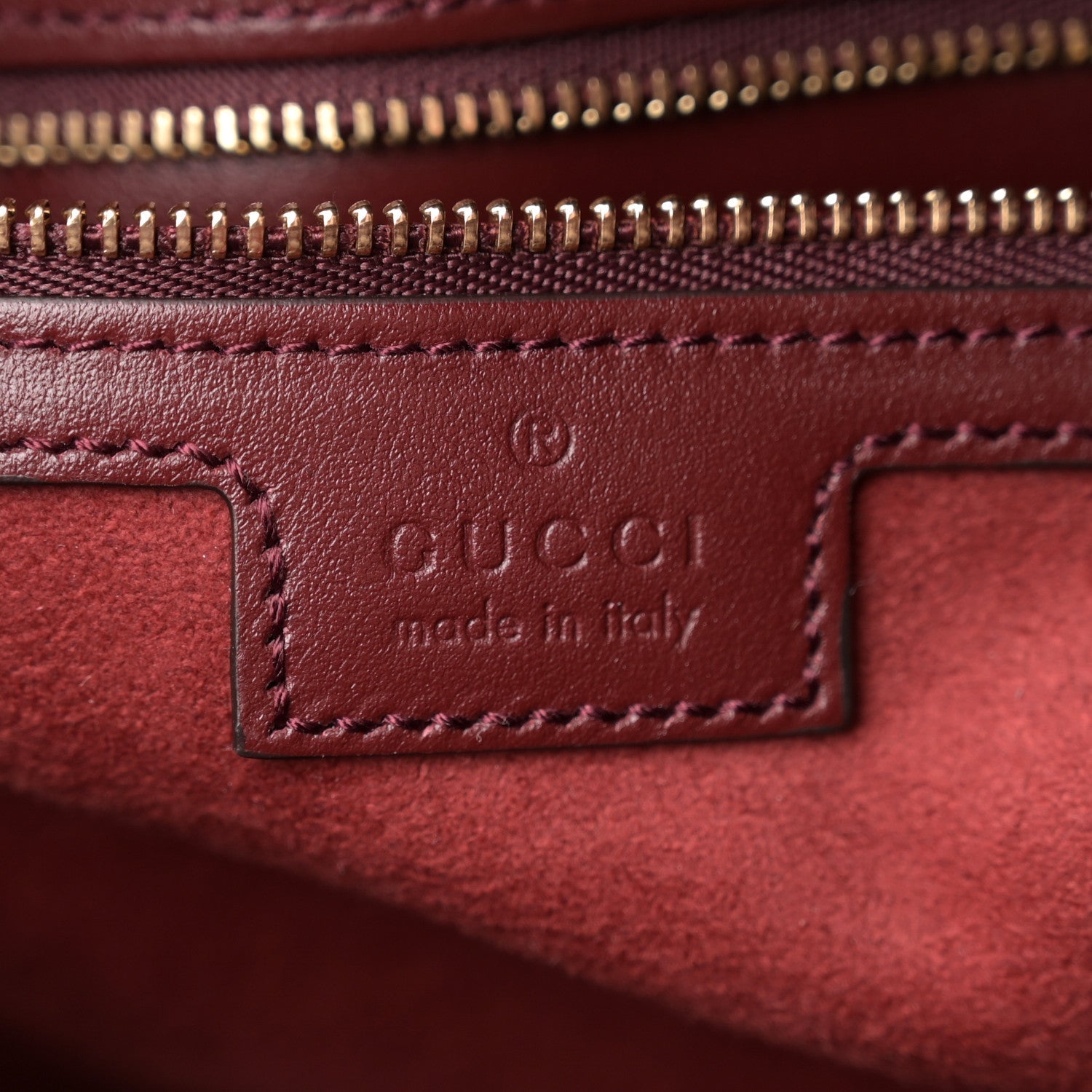Gucci Calfskin Quilted Large Deco Tote Bag Rosso Ancora Red