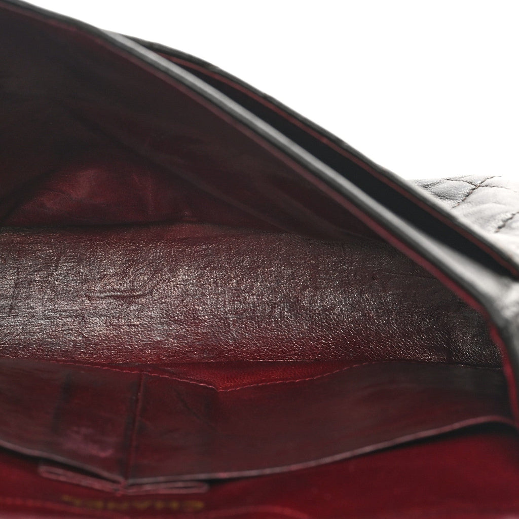 Chanel Lambskin Quilted 2.55 Reissue 224 Flap Brown