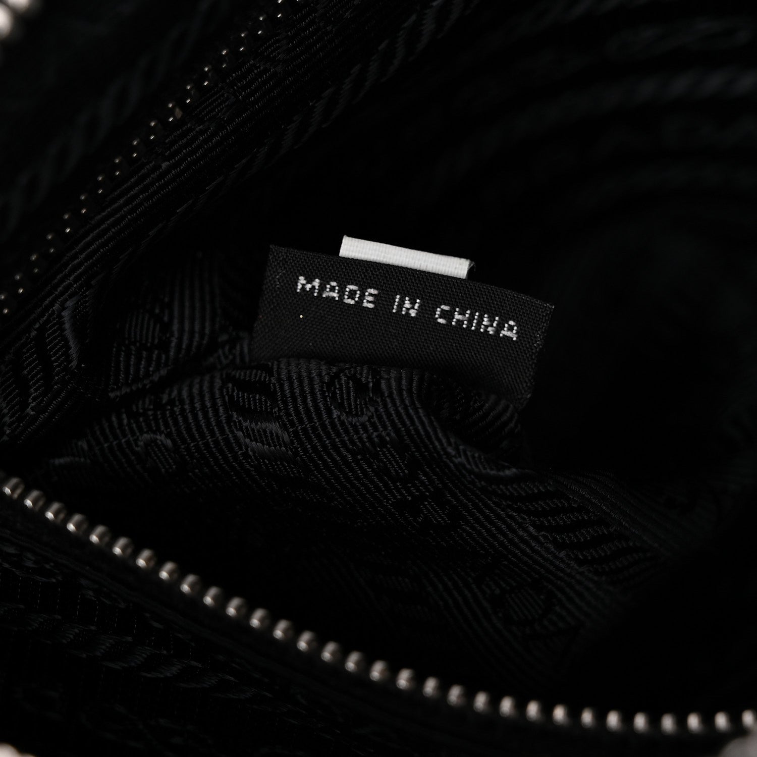 Prada Nylon Tessuto Impuntu Quilted Crossbody Bag Black