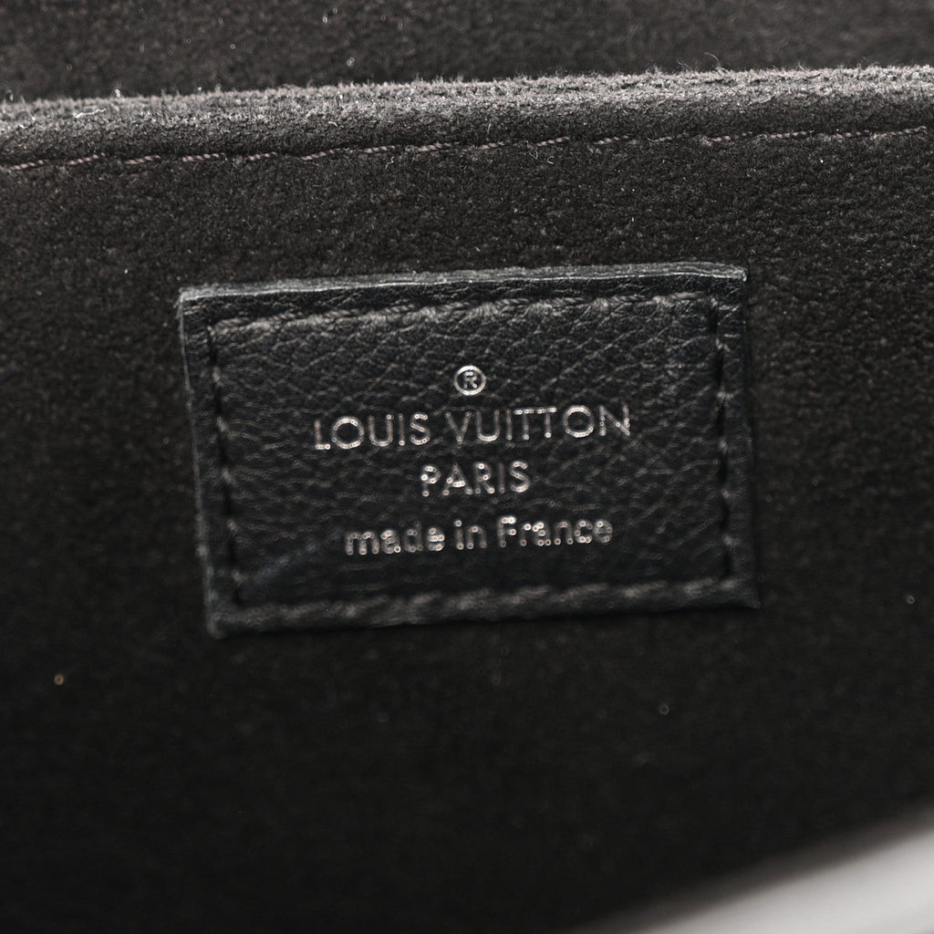 Louis Vuitton Soft Calfskin My Lockme Top Handle Black