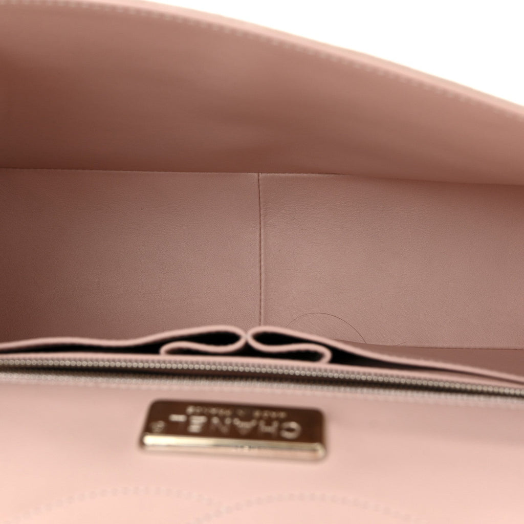 Chanel Alligator Jumbo Double Flap Light Pink