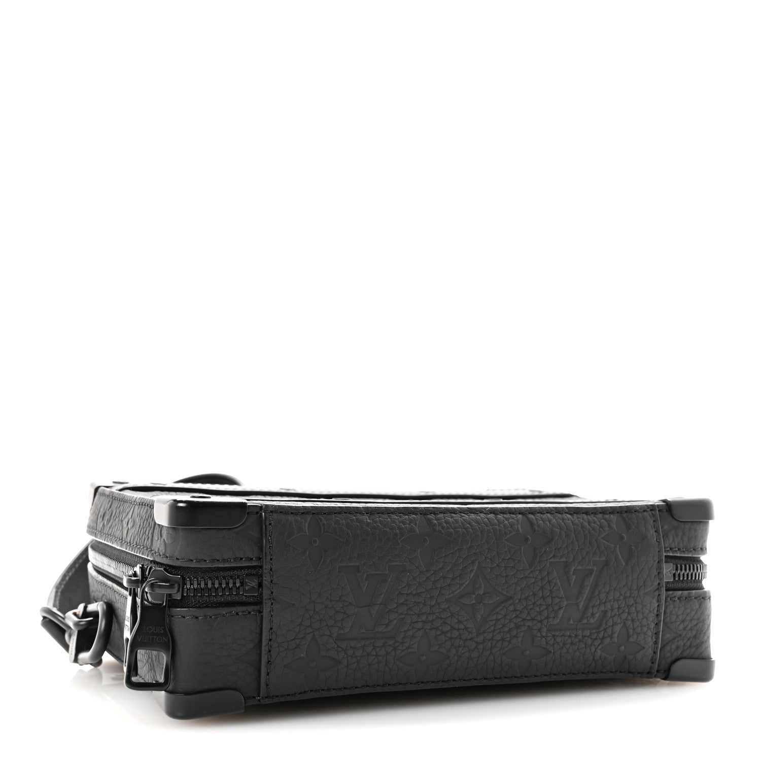 Louis Vuitton Taurillon Monogram Soft Trunk Black