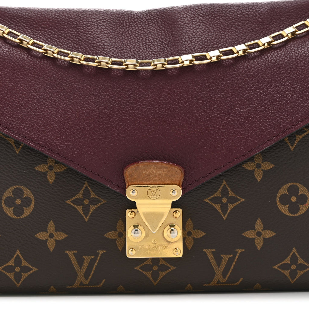 Louis Vuitton Monogram Pallas Chain Aurore