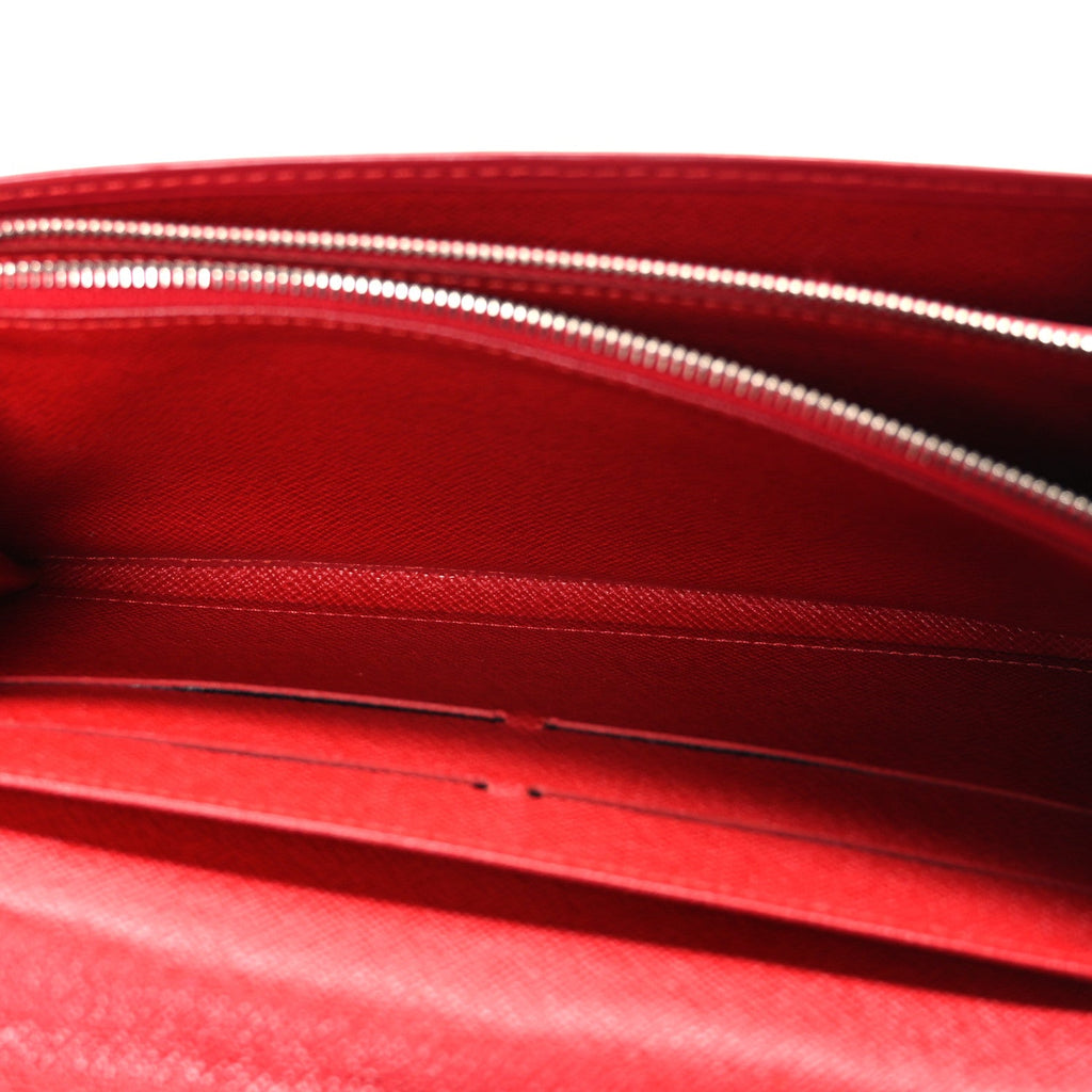 Louis Vuitton Epi Sarah Wallet Castillan Red