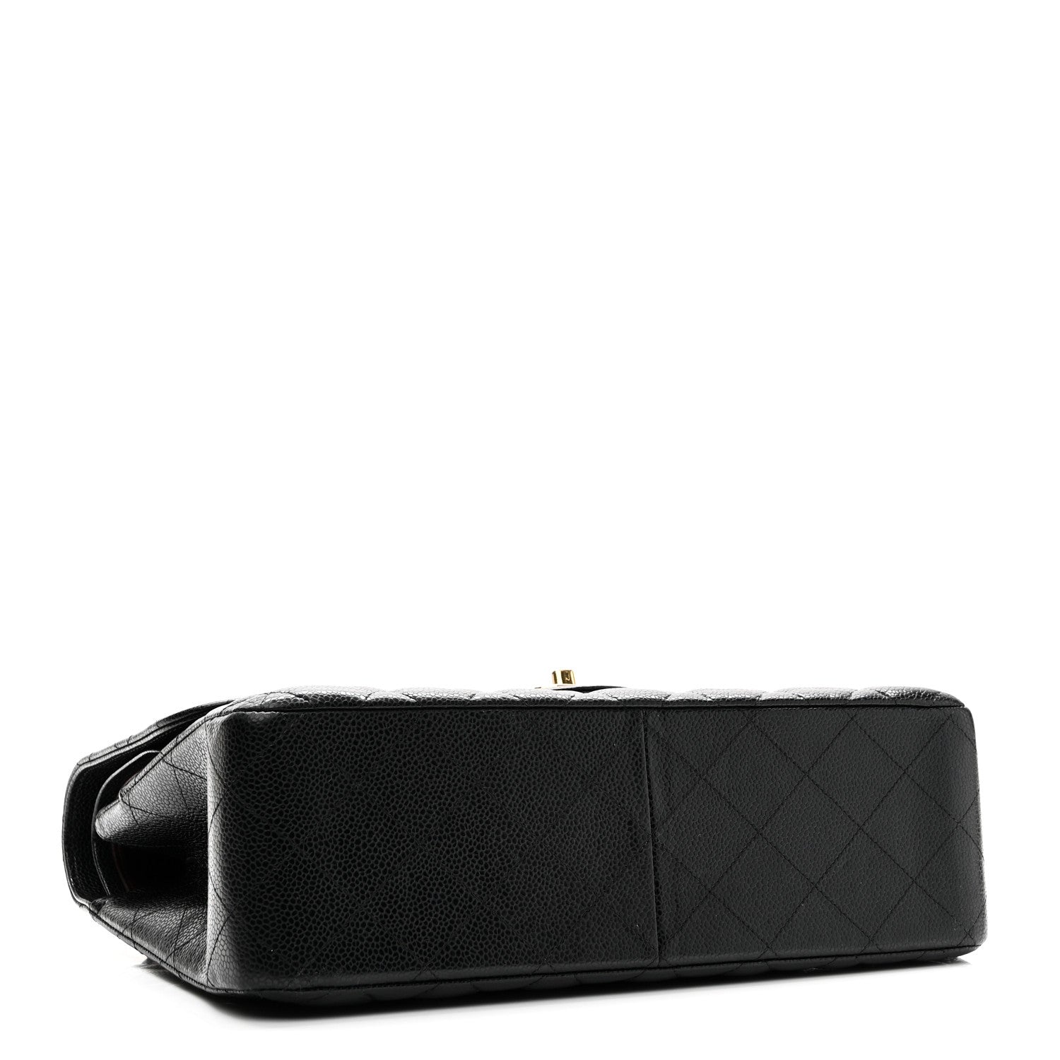 Chanel Caviar Quilted Jumbo Double Flap Black