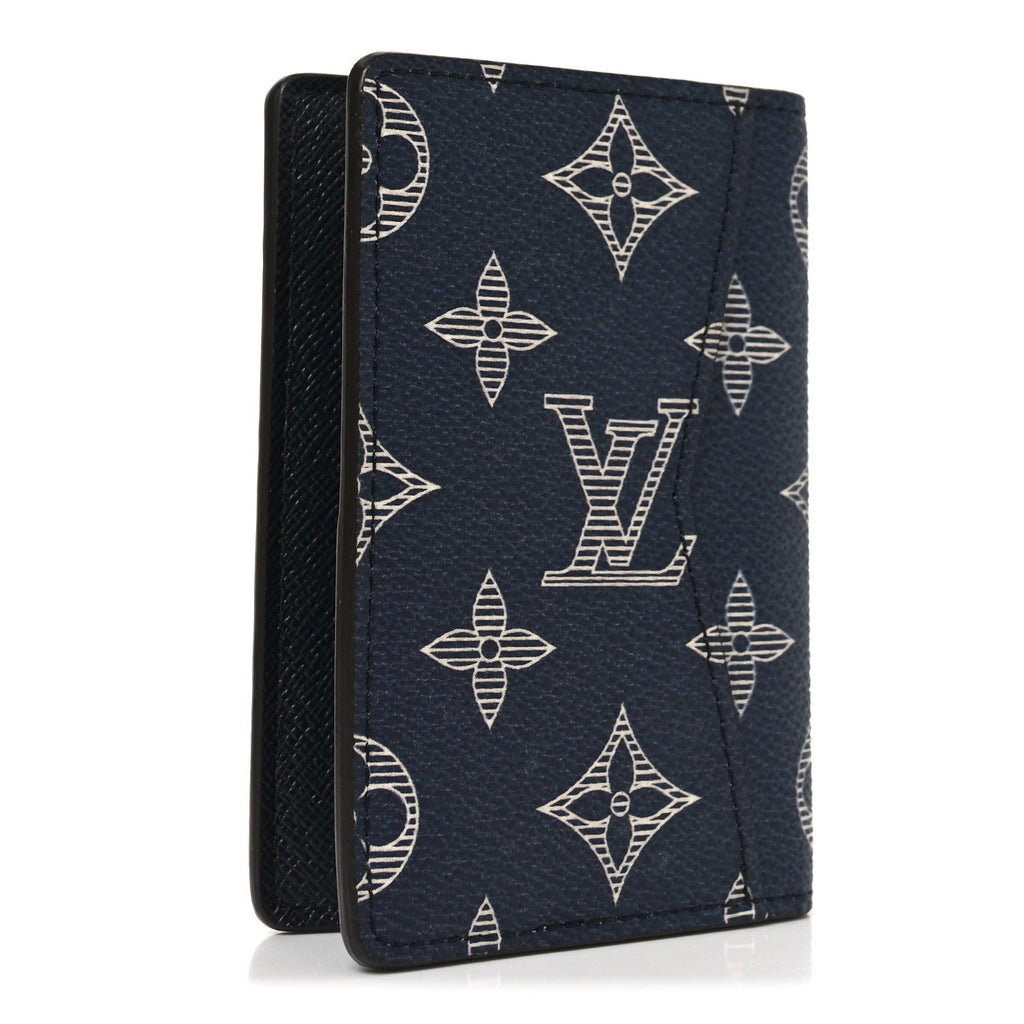 Louis Vuitton Savane Monogram Chapman Rhinoceros Pocket Organizer Encre