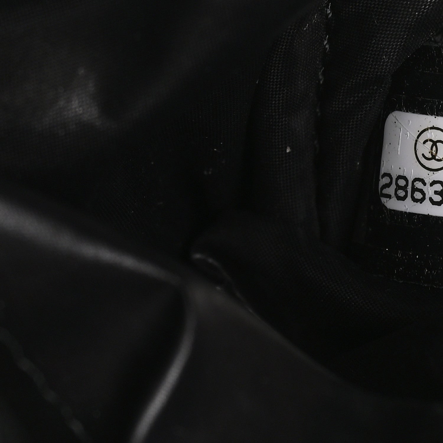 Chanel Nylon Tweed Quilted Small Coco Neige Snowflake Backpack Black