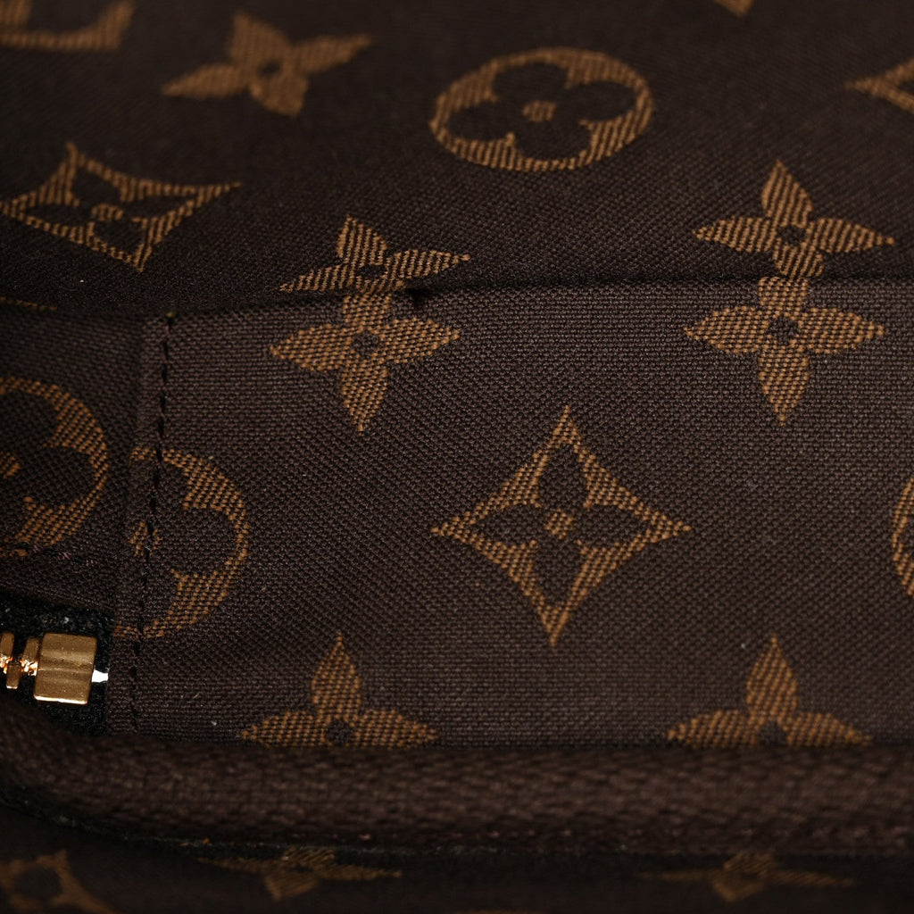 Louis Vuitton Calfskin Monogram Embossed Utility Crossbody Black